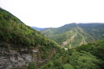 Beautiful landcape around Yushan National Park