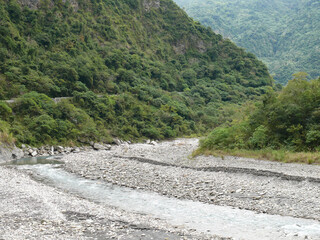 Beautiful landcape around Yushan National Park