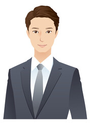 若い男性　ビジネスマン