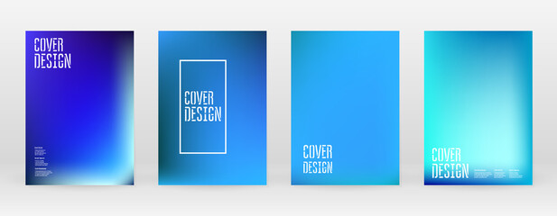 Pastel Soft. Vibrant Blue, Teal, Neon Concept.