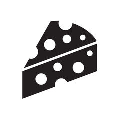 Cheese icon vector illustration.