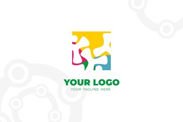 Colorful Isolated Community Logo Template