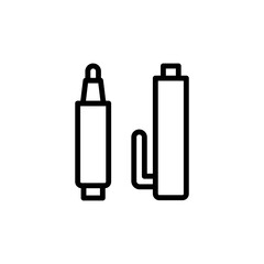 Marker, tattoo icon. Simple line, outline vector elements of tattooing icons for ui and ux, website or mobile application