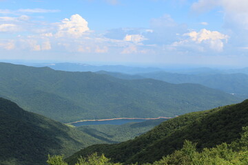 view from the mountain