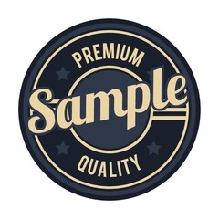 Fototapeta premium premium quality label