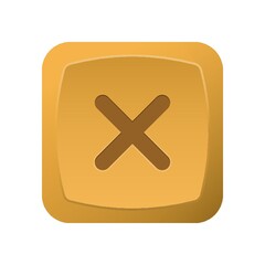 Obraz premium cancel button