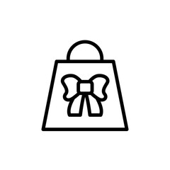 Gift, package, present icon. Simple line, outline vector elements of present icons for ui and ux, website or mobile application