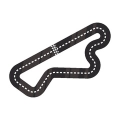 Fototapeta premium race track