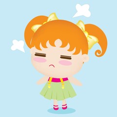 girl angry
