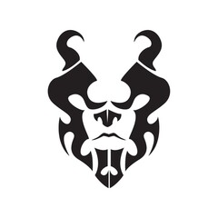 Obraz premium animal tattoo design