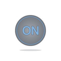 on button