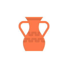 Vase, art icon. Simple color vector elements of cultural activities icons for ui and ux, website or mobile application