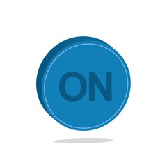 on button