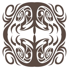 decorative tattoo design