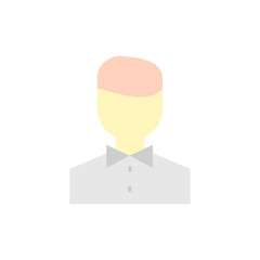 Avatar, waiter icon. Simple color vector elements of public catering icons for ui and ux, website or mobile application