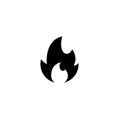 fire flame icon vector illustration