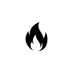 fire flame icon vector illustration 
