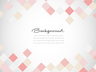 Creative minimal geometric dynamic shapes on white copy space background use for template, banner or wallpaper.