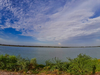 Picture of Sea and clouds shot from beach