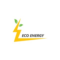 eco energy icon vector illustration design
