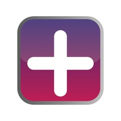 Obraz premium addition button