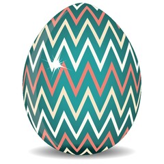 glossy easter egg design