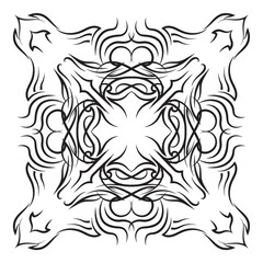 symmetrical tattoo design