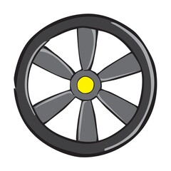 Obraz premium tyre rim