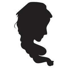 silhouette of a woman