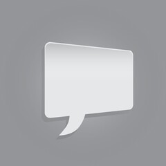 Naklejka premium speech bubble