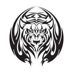 Fototapeta premium tiger tattoo