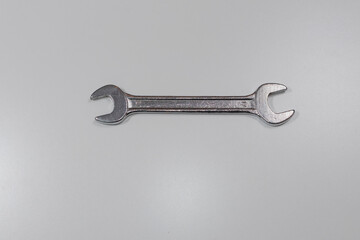Vannadium isolated wrench on white background