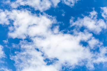blue sky with clouds