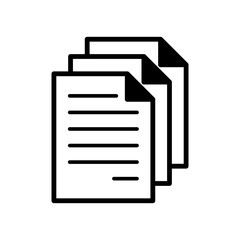 file - document - proposal icon vector design template