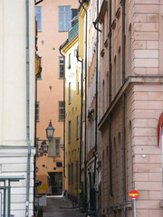 Beautiful buildings and architecture in Stockholm, Sweden.