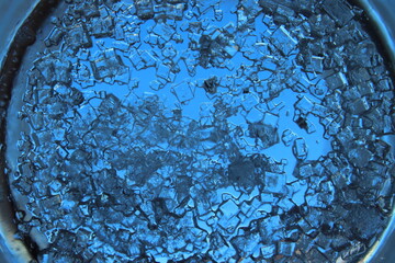 water drops on the glass