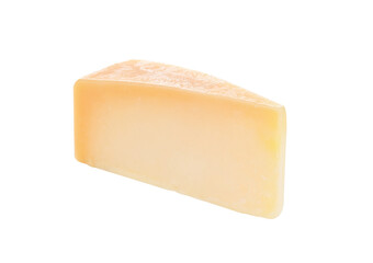 mozzarella cheese isolated from a white background