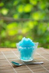 冷たいかき氷