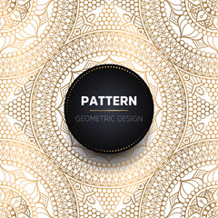 luxury ornamental mandala design background