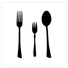 fork and spoon icon