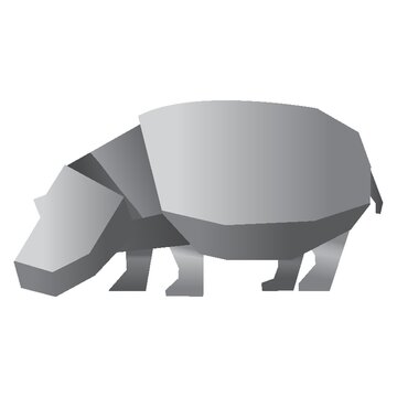 paper hippopotamus