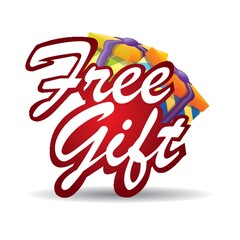 free gift sign