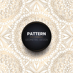 luxury ornamental mandala design background