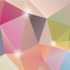 Fototapeta premium faceted background