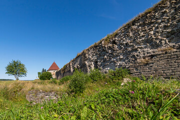 Fototapeta na wymiar The Oreshek Fortress In Saint Petersburg. Russia. The Castle Nut. Leningrad region.