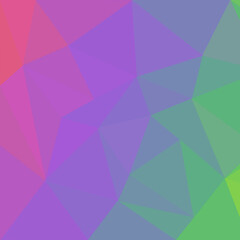 Fototapeta premium Elegant colorful futuristic low poly banner background