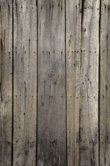 Fototapeta premium Weathered and abandoned brown wood