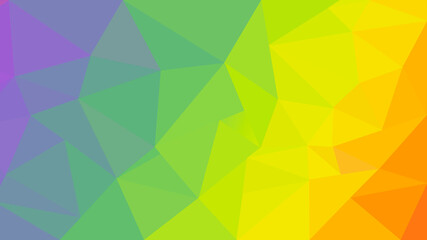 Obraz premium Colorful low poly banner background. Modern business banner background