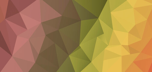 Luxury colorful low poly structure backdrop