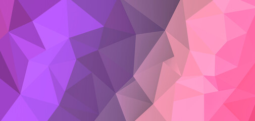 Fototapeta premium Beautiful elegant low poly background
